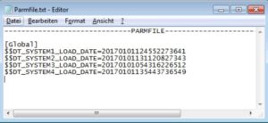 Informatica - Parameterfile dynamisch generieren - Output